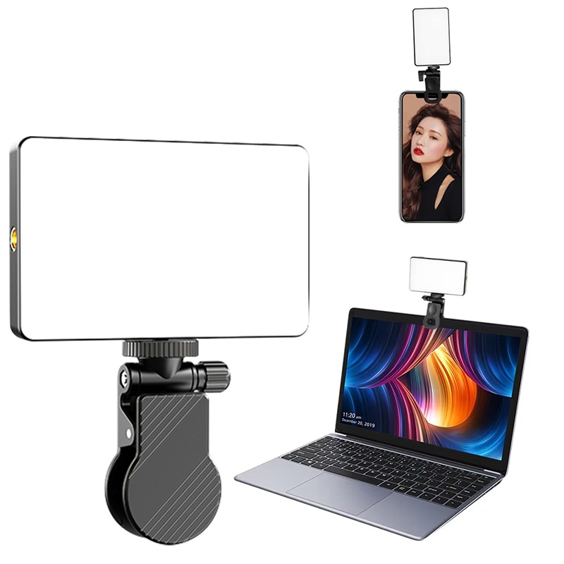 Phone Accessories Video - Selfie Light Mini Portable LED Clip-On