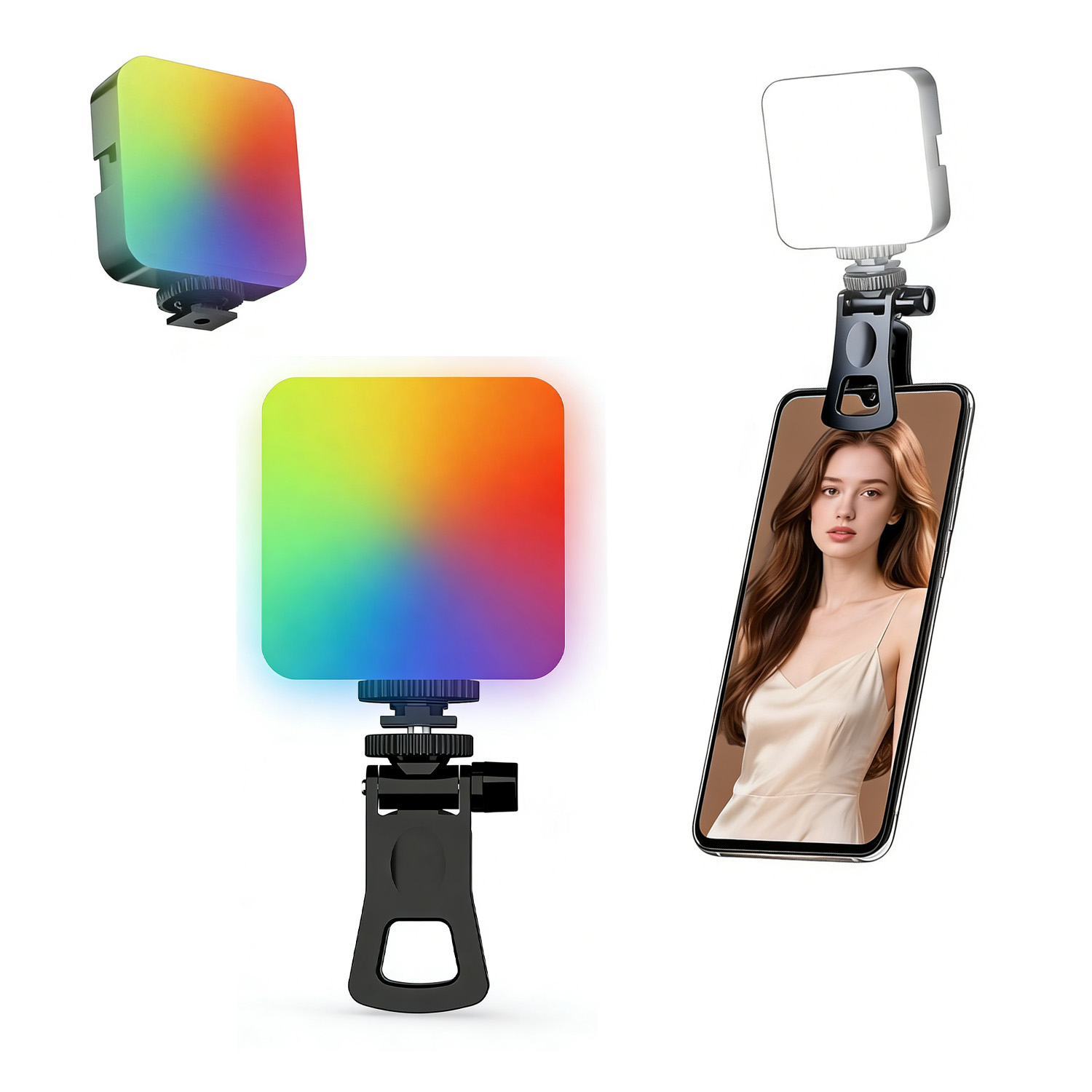 Phone Accessories Video - RGB Pocket Light Outdoor Photography Fill