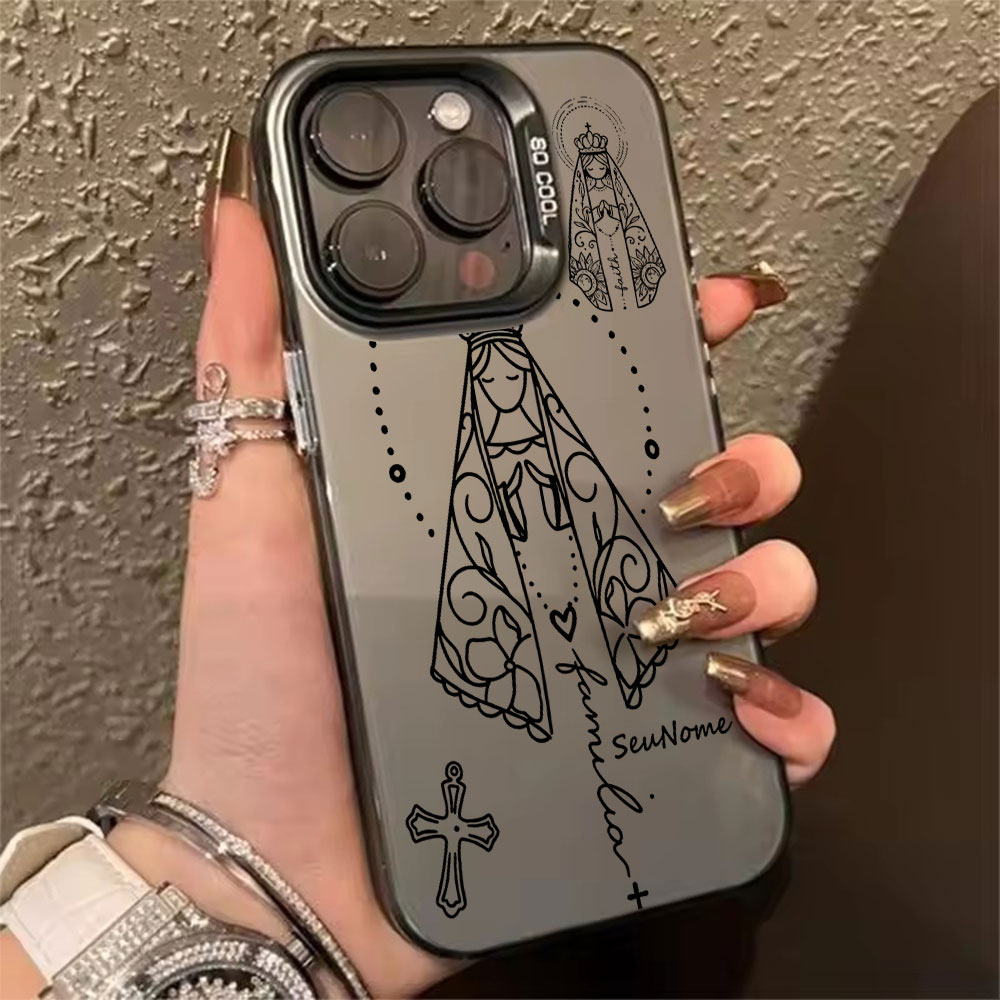 Xo Phone Accessories - Minimalist Lines Catholic Phone Case For