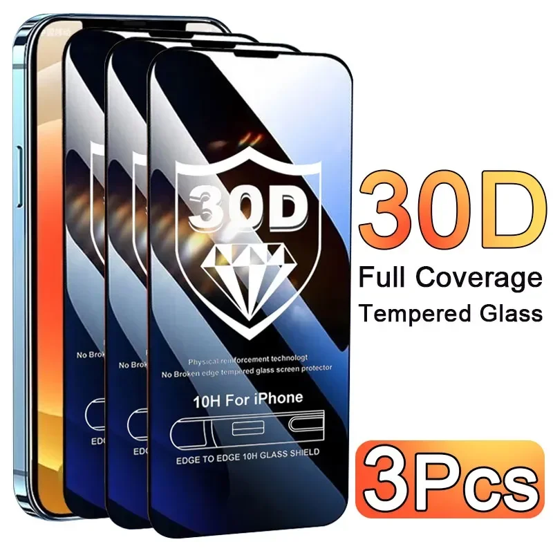 Phone Accessories Vendor - 3PCS Glass Protector Phone Case for