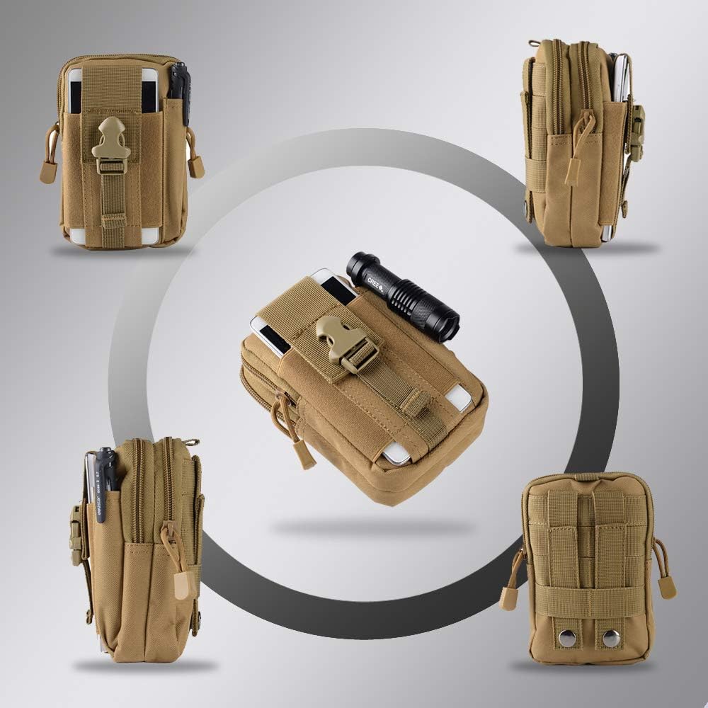 Tactical Molle Belt Pouch Mili - Phone Accessories recension och pris