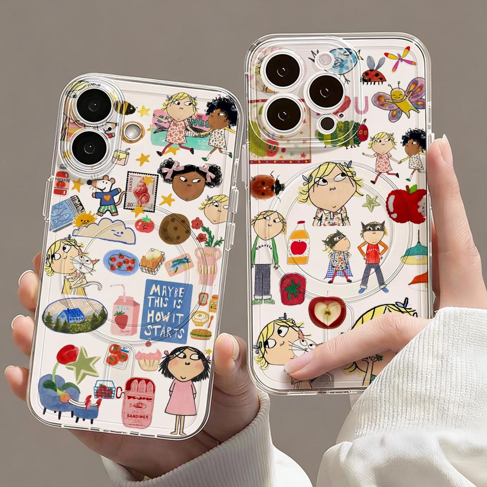 Cartoon C-Charlie And Lola Pho - Phone Case Clear recension och pris