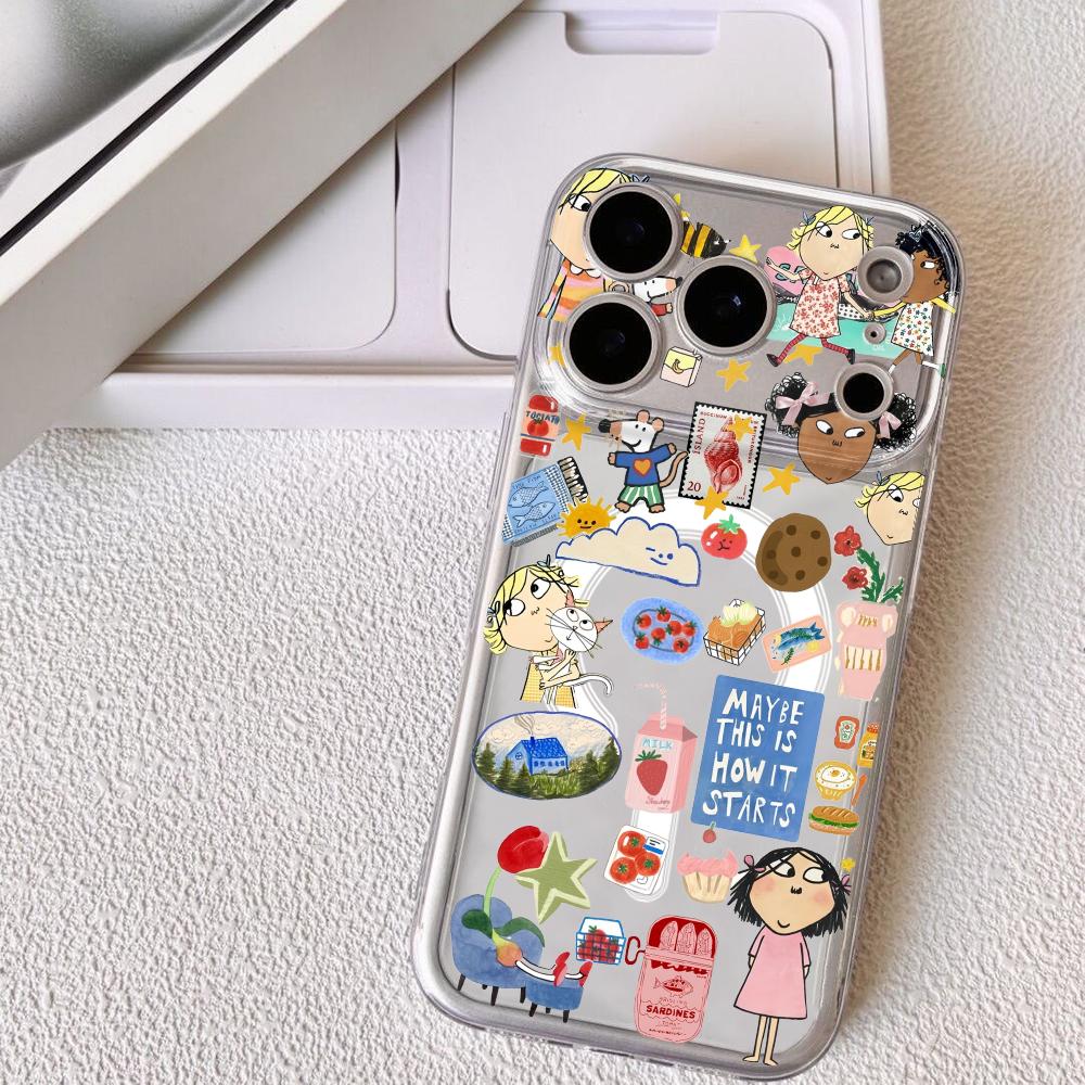 Cartoon C-Charlie And Lola Pho - Phone Case Clear recension och pris