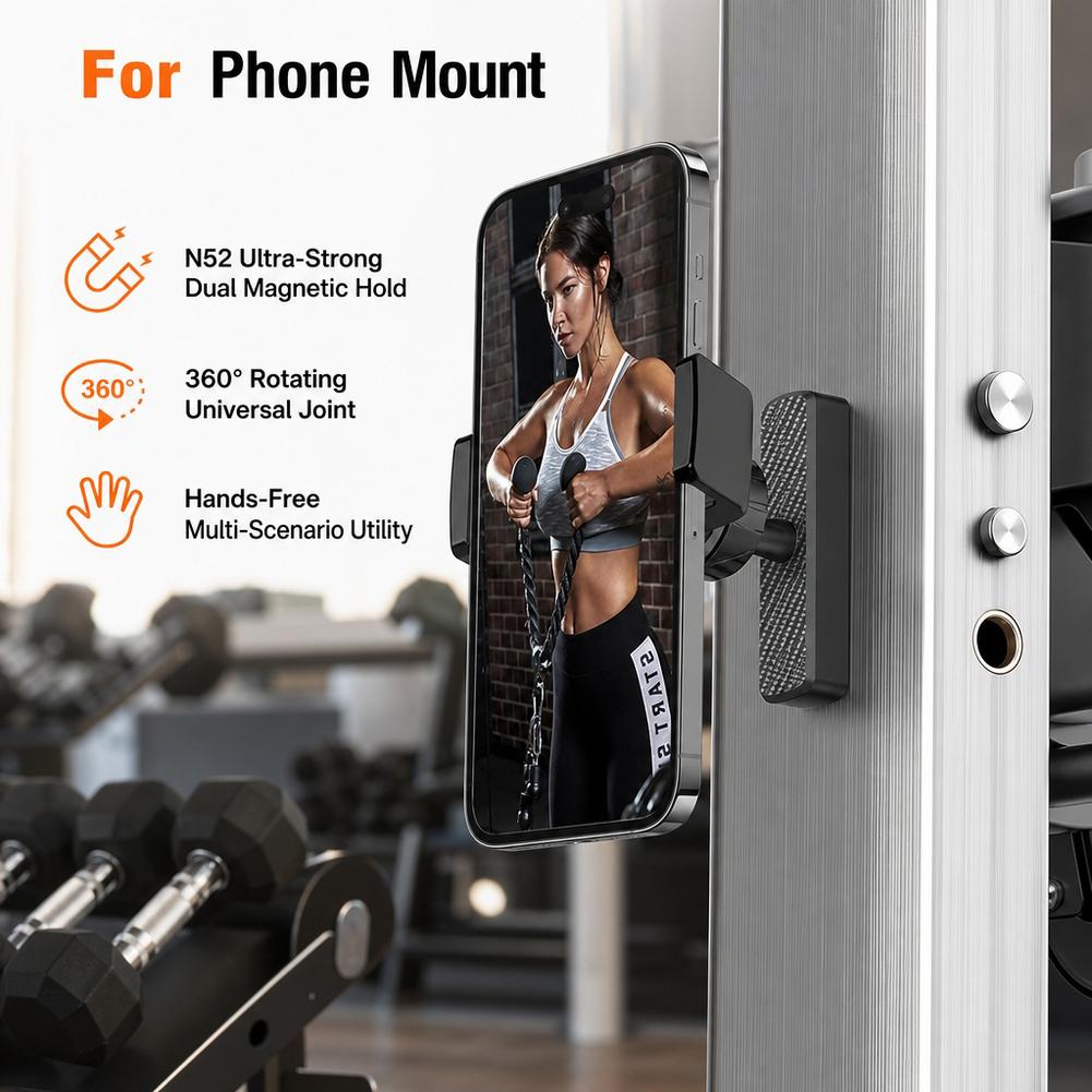 Magnetic Phone Holder for Gym  - Phone Accessories recension och pris