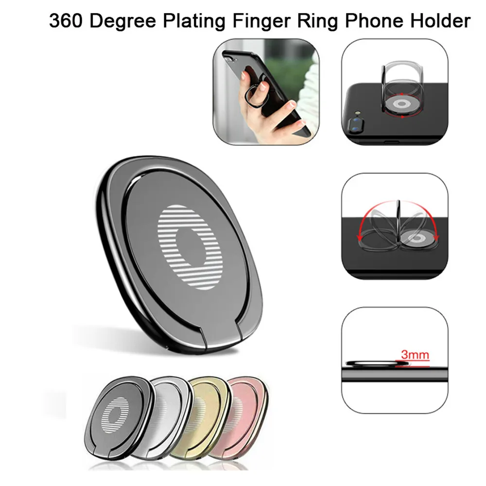 360° Rotating Finger Ring Hold - Phone Accessories Vendor recension och pris