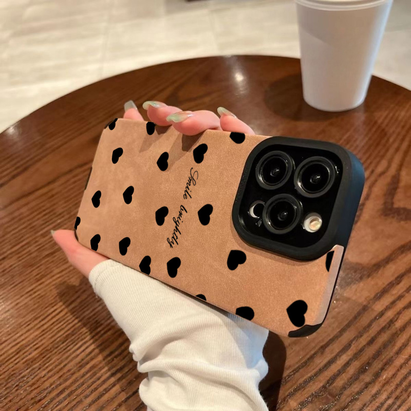 New Luxury Black Love Heart Ph - Xo Phone Accessories recension och pris