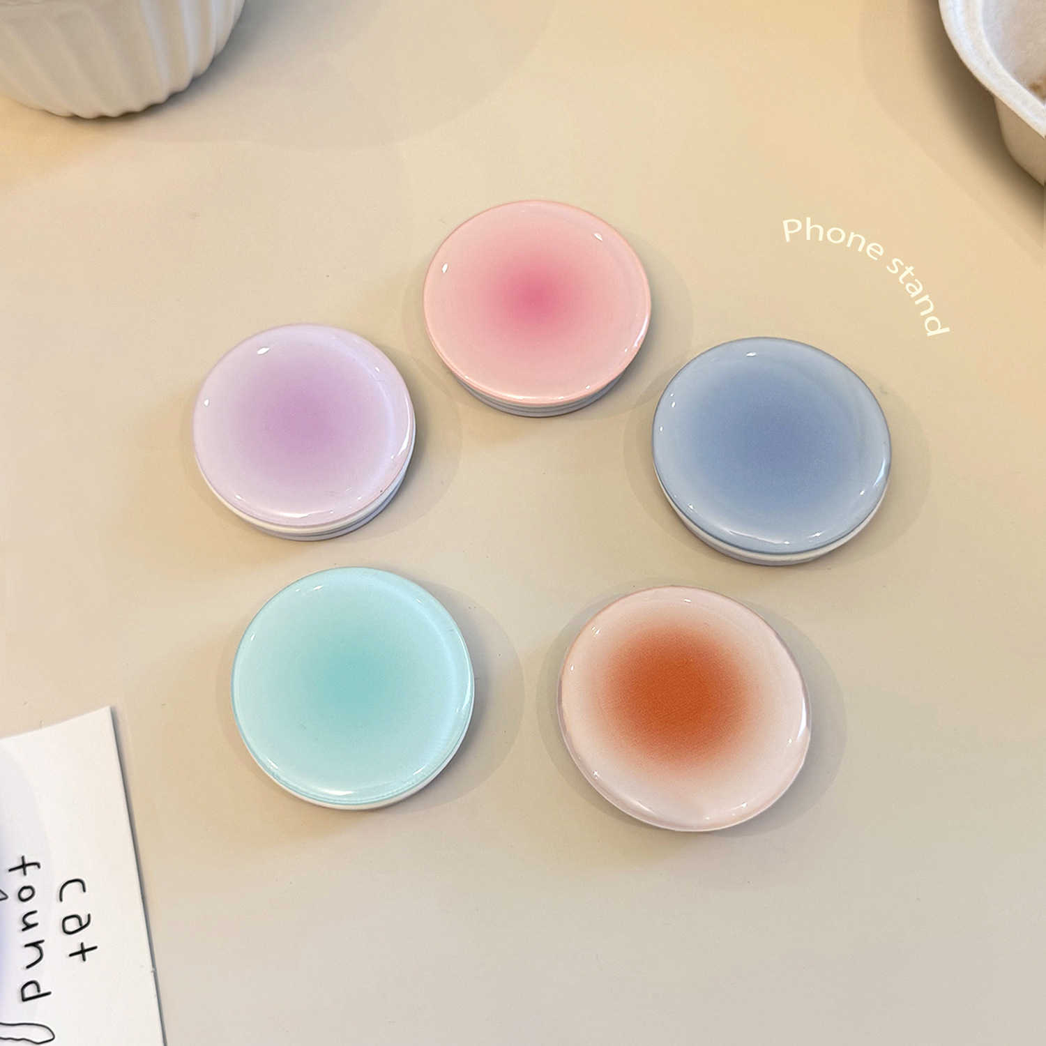 Ins Style Gradient Phone Grip  - Phone Accessories Vendor recension och pris