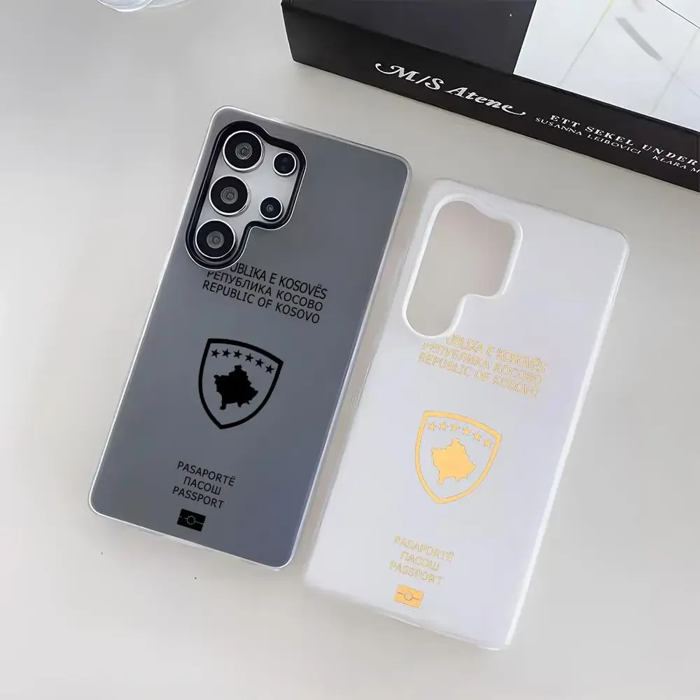Kosovo Passport LOGO Phone Cas - Phone Case Clear recension och pris