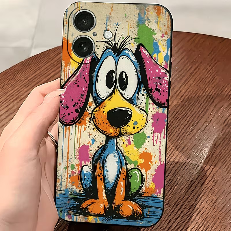 Graffiti Colored Puppy TPU Pho - Xo Phone Accessories recension och pris