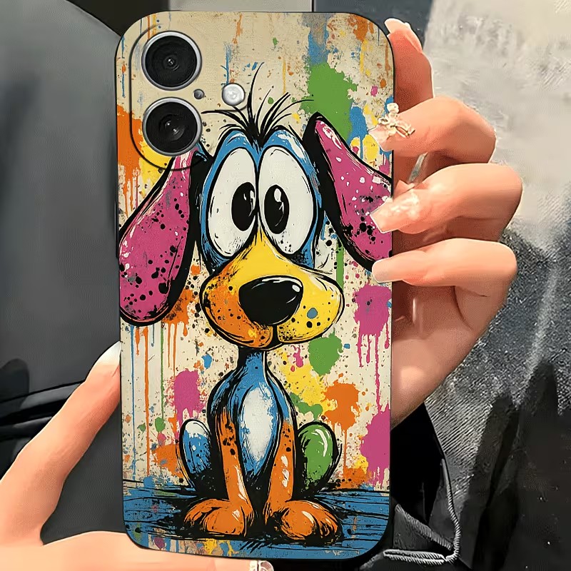 Graffiti Colored Puppy TPU Pho - Xo Phone Accessories recension och pris
