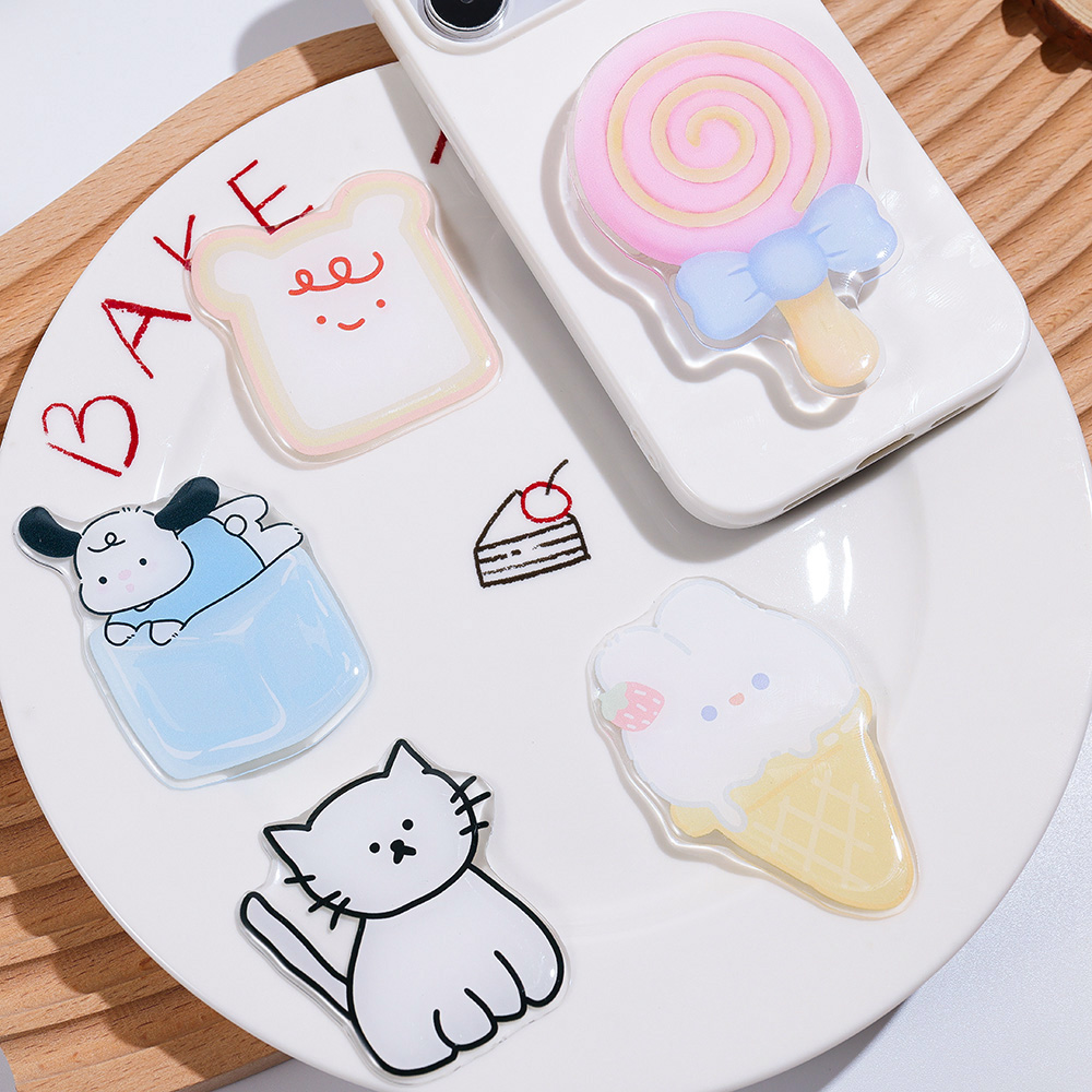 Cute Cartoon Grip Tok Acrylic  - Phone Accessories Vendor recension och pris