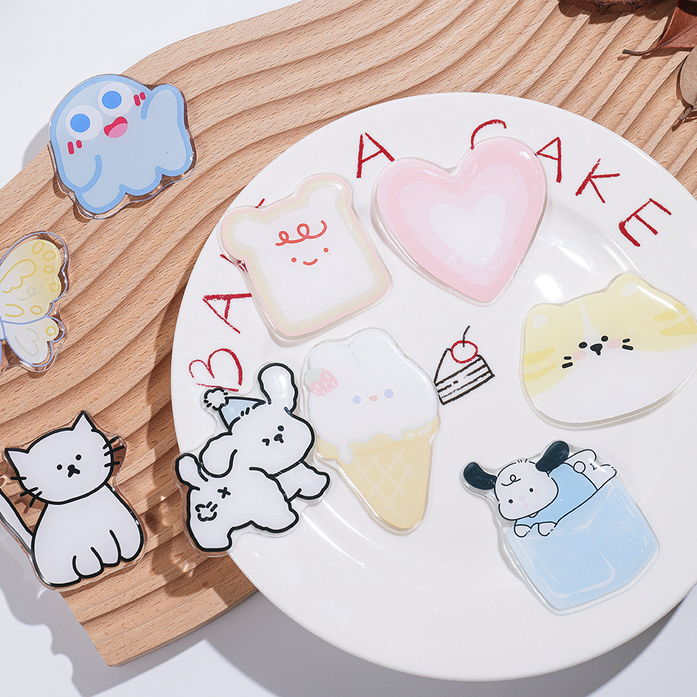 Cute Cartoon Grip Tok Acrylic  - Phone Accessories Vendor recension och pris