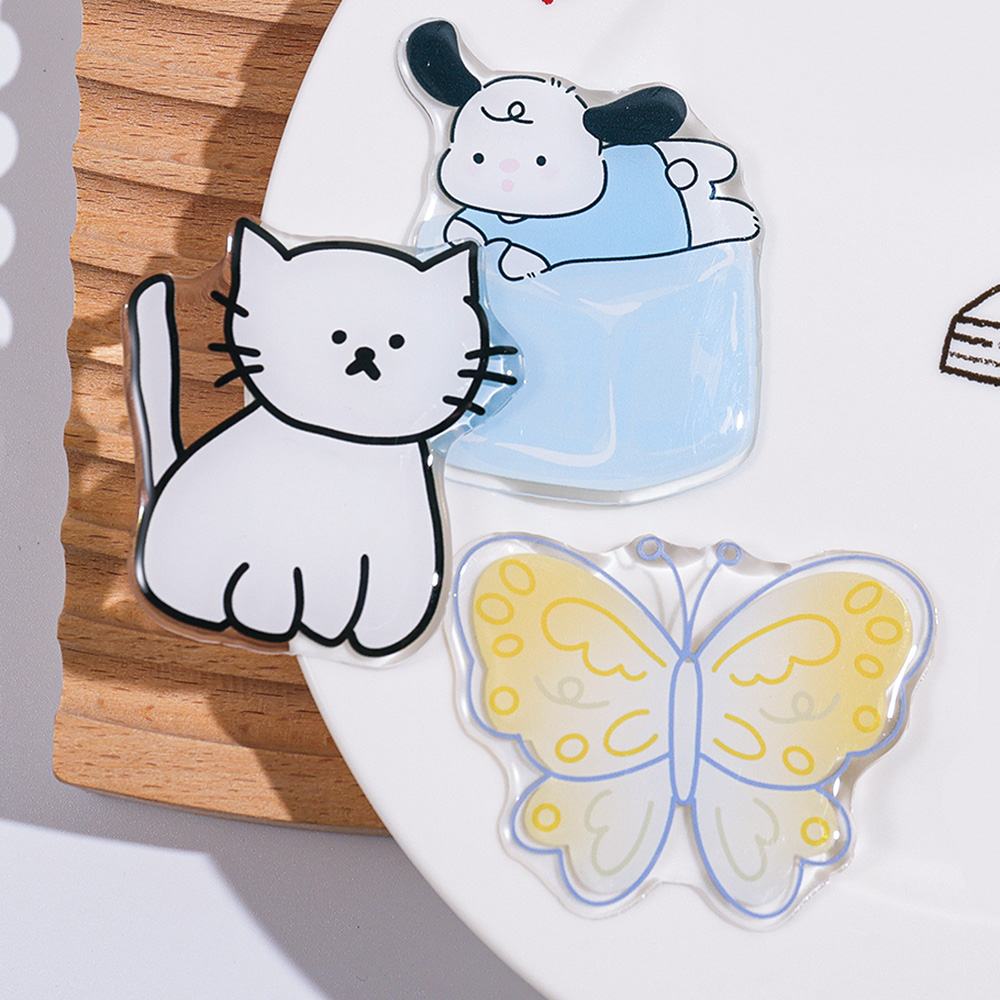 Cute Cartoon Grip Tok Acrylic  - Phone Accessories Vendor recension och pris
