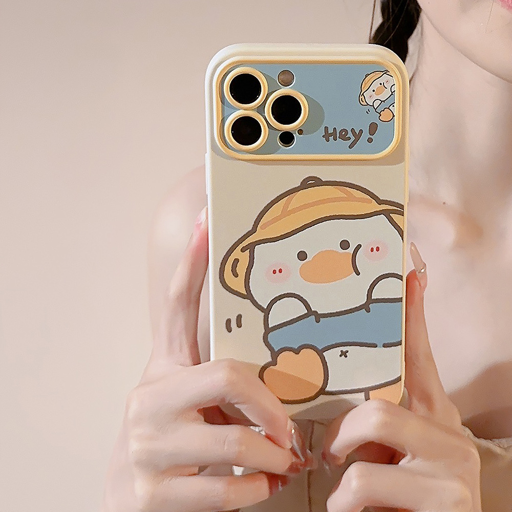 Korean Cartoon Yellow Duck Pho - Xo Phone Accessories recension och pris
