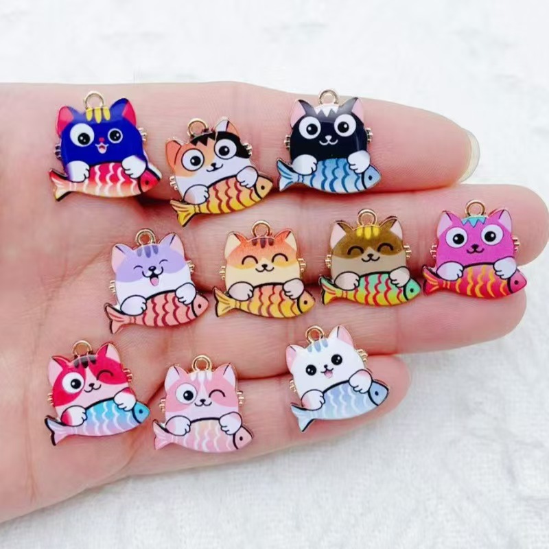 10pcs cross-border cartoon cut - Phone Accessories recension och pris