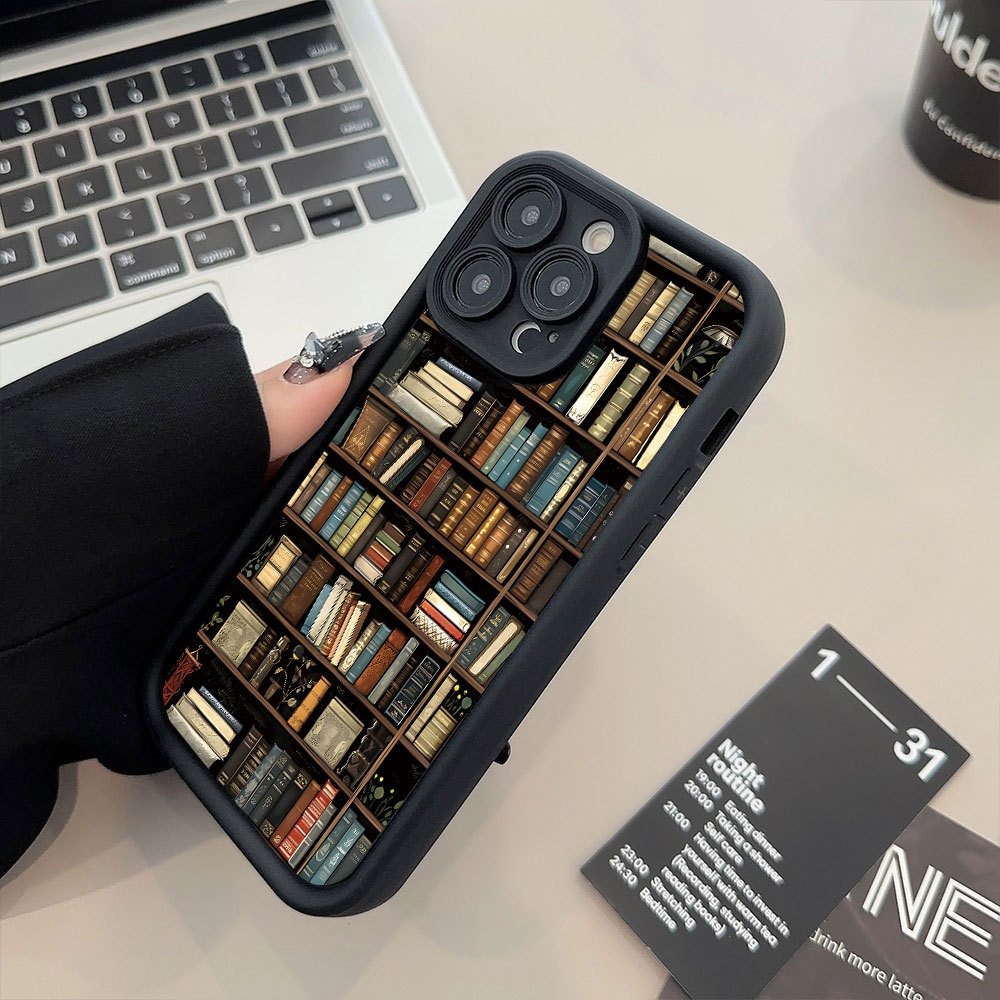 Book Shelf Creative Pattern Ph - Xo Phone Accessories recension och pris