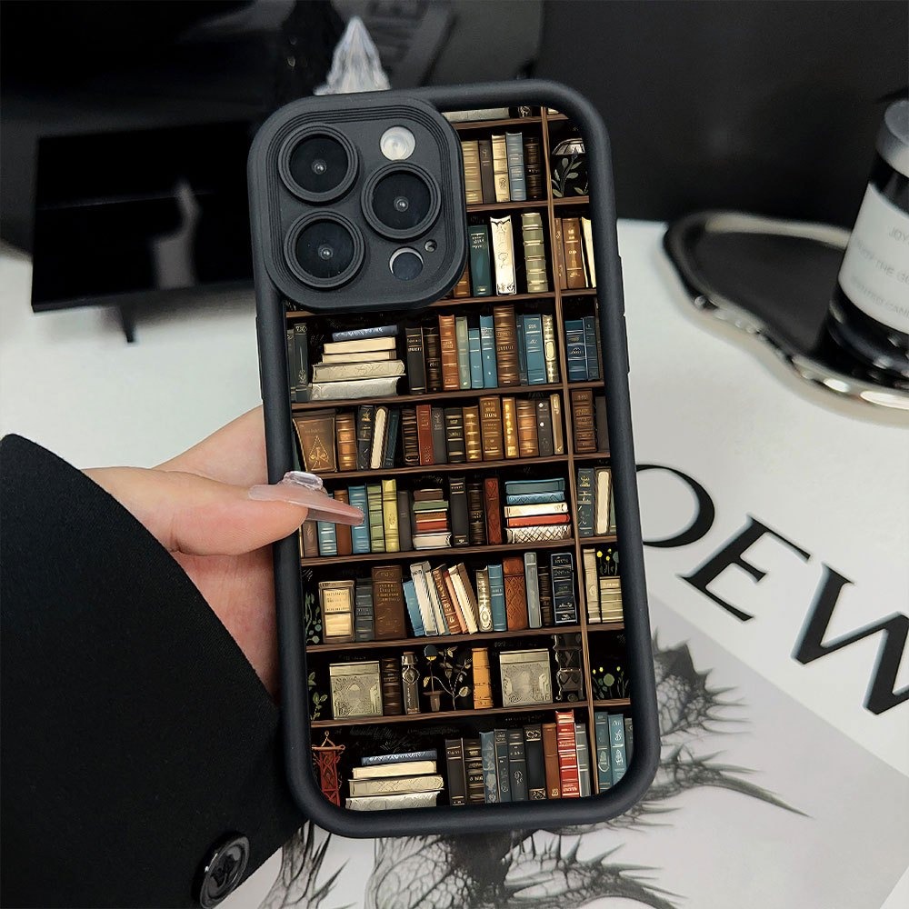 Book Shelf Creative Pattern Ph - Xo Phone Accessories recension och pris