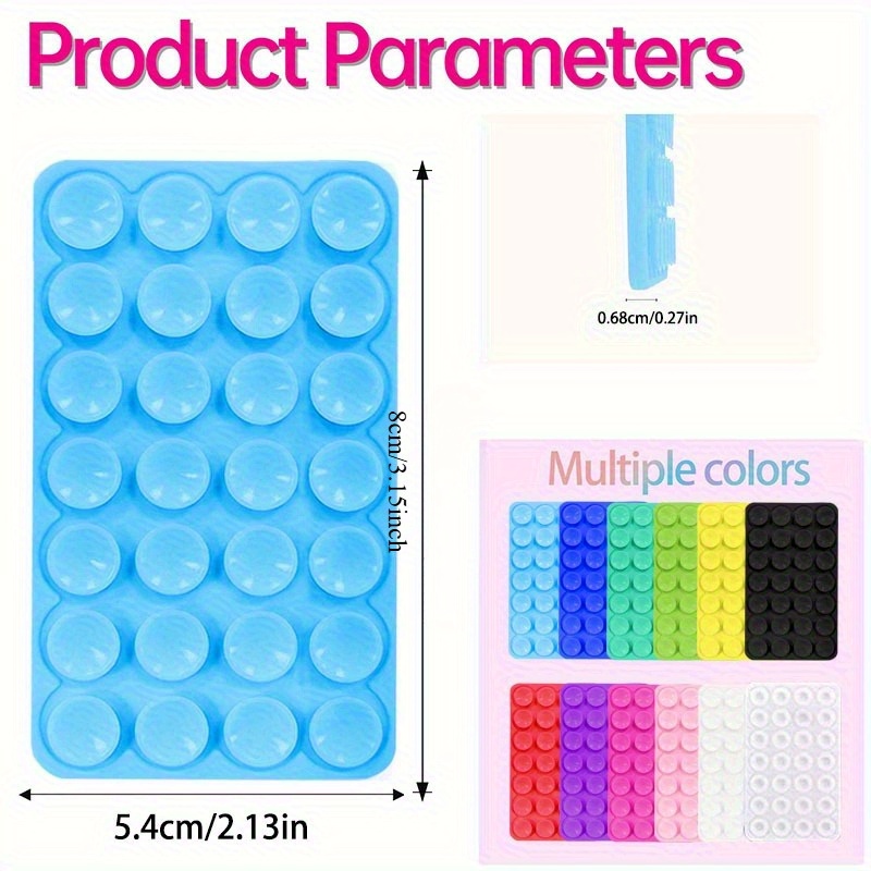 10Pcs Double-Sided Silicone Su - Phone Accessories recension och pris