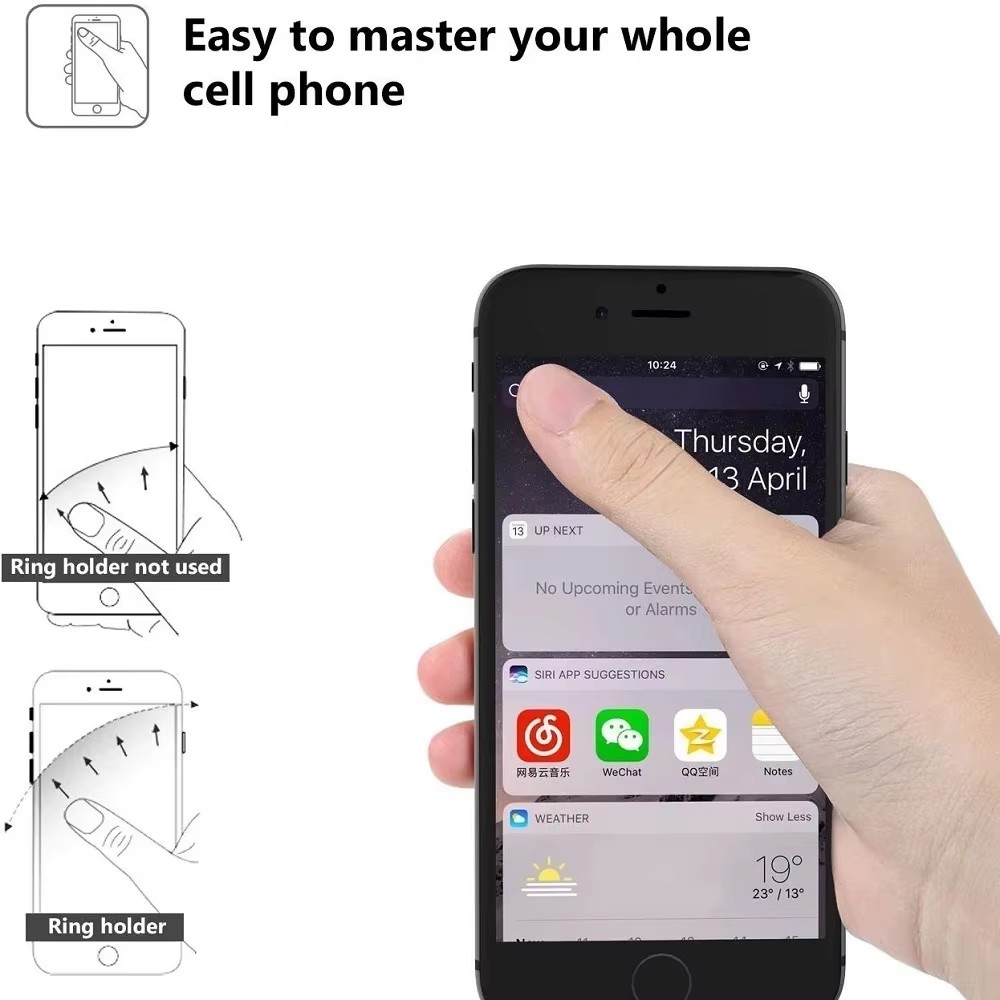 Finger Ring Mobile Phone Holde - Phone Accessories Vendor recension och pris