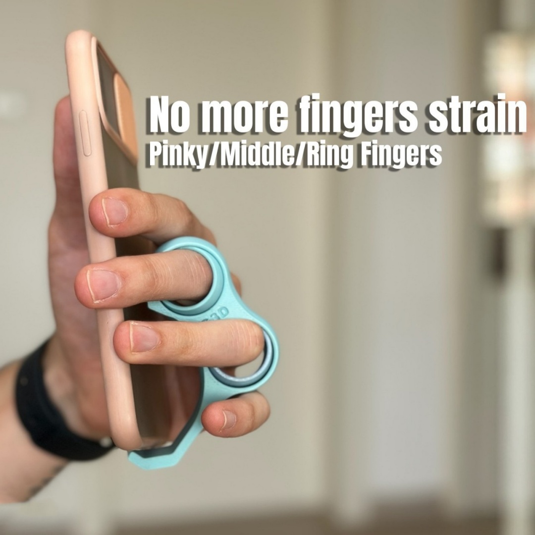 1PCS Cellphone Grip Holder Fin - Phone Accessories Vendor recension och pris