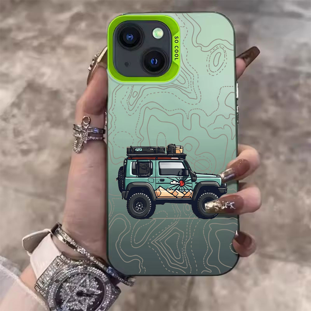 Simple Car Pattern Phone Case  - Xo Phone Accessories recension och pris