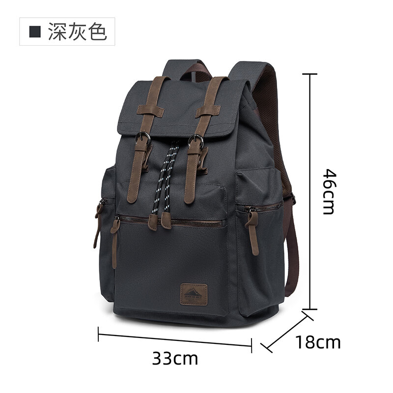 MOYYI 27L Large Flap Backpack  - Waterproof Phone Bag recension och pris