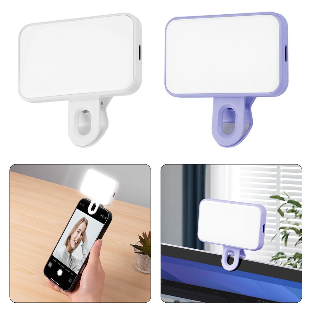 Selfie LED Color Clip Fill Lig - Phone Accessories Video recension och pris