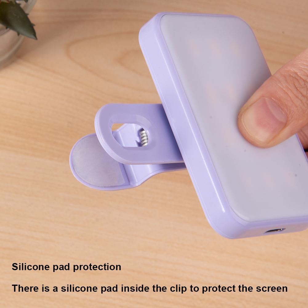 Selfie LED Color Clip Fill Lig - Phone Accessories Video recension och pris
