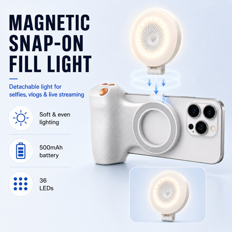 KM06 Magnetic Smartphone Camer - Phone Accessories Video recension och pris