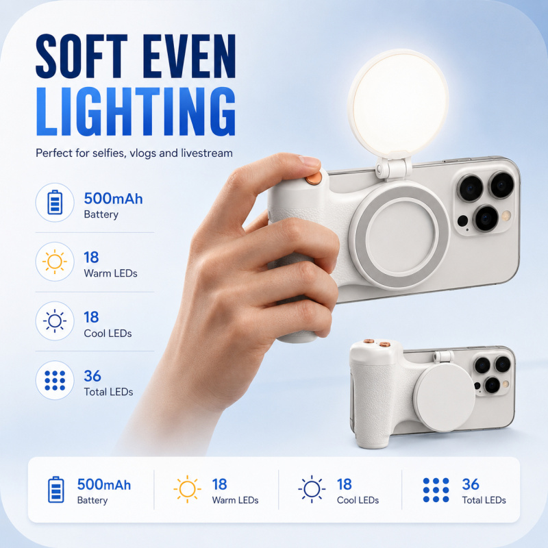 KM06 Magnetic Smartphone Camer - Phone Accessories Video recension och pris