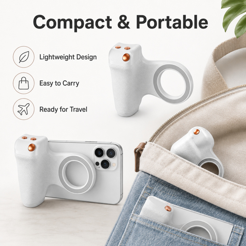 KM06 Magnetic Smartphone Camer - Phone Accessories Video recension och pris