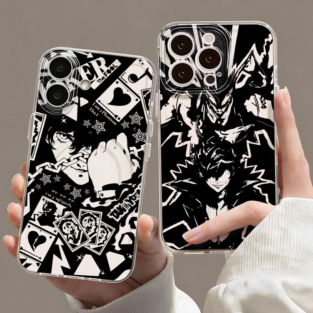 Game P-Persona 5 Phone Case Ma - Phone Case Clear recension och pris