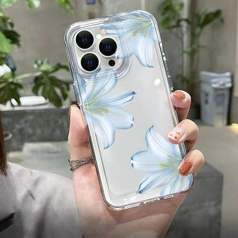 Fashion Exquisite White Lily F - Xo Phone Accessories recension och pris