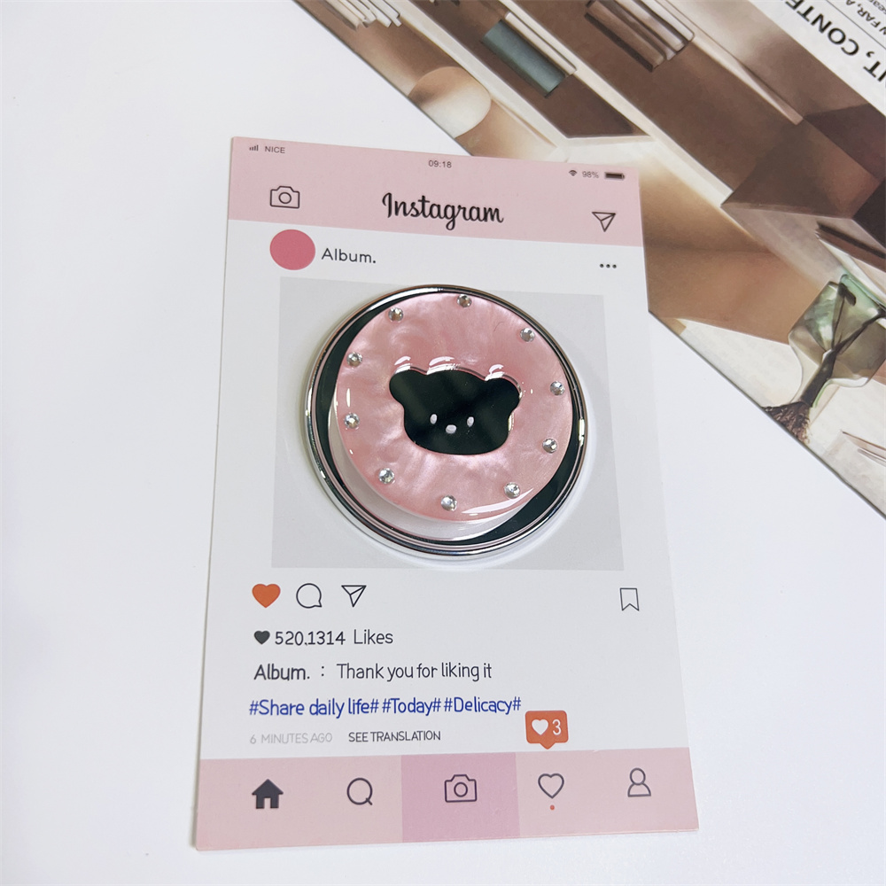 Bear Mirror Magnetic Mobile Ph - Phone Accessories Vendor recension och pris